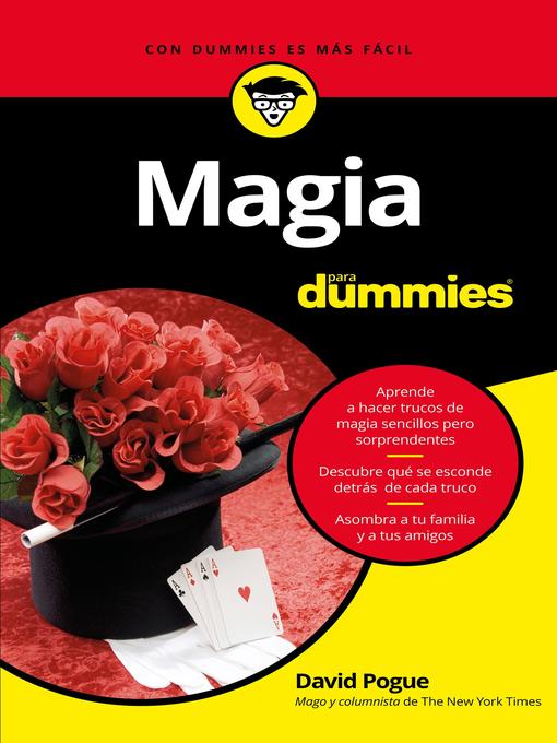 Title details for Magia para Dummies by David Pogue - Available